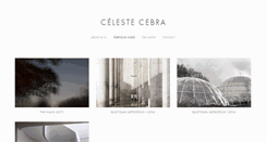 Desktop Screenshot of celestecebra.com